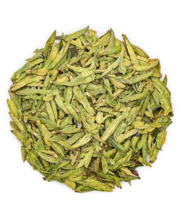 Oriarm Xihu Longjing Tea Mingqian Special Grade 100g - Chinese Dragon Well Long Jing Green Tea Loose Leaf Mingqian Longjing Special Grade 100g