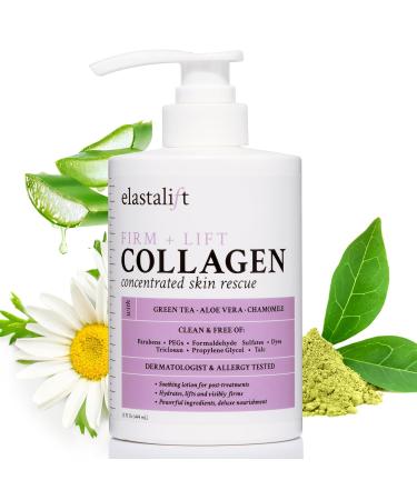 Elastalift Collagen Body Cream Moisturizing Lotion For Lifting, Firming, Tightening Skin. Anti-Aging Collagen Body & Face Skin Care Cream Improves Wrinkles & Lifts Sagging Skin, 15 Fl Oz (Pack Of 1) 15 Fl Oz (Pack of 1) Co