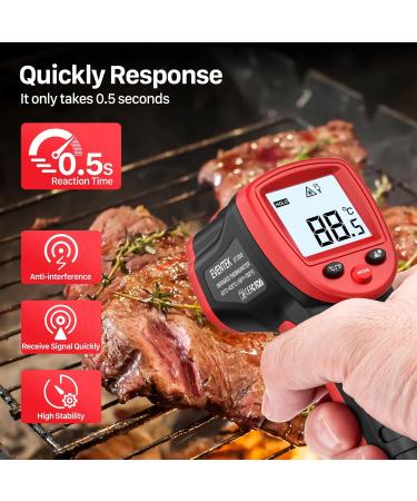 Eventk IR Laser Thermometer - Contactless Digital Temperature Gun -50 C to 420 C (-58 F to 788 F) for Precise Non-Medical Measurements - Buy Online on SooperMarket.com
