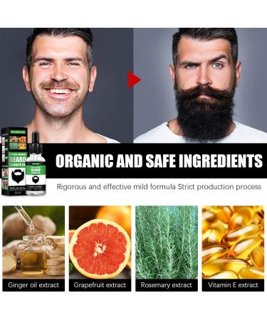 Best Cypreas Barthaar Growth Oil - 30ml Fast Thickening Beard Growth Amplifier for Men | Natural Facial Hair Growth - Buy Online on SooperMarket.com