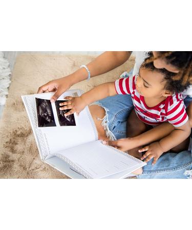 Pearhead Baby Memory Book with Clean-Touch Ink Pad | Baby's First Christmas Gift | Ivory Classic - Buy Online on SooperMarket.com