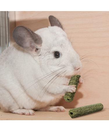 Niteangel 20pcs Natural Timothy Hay Sticks for Rabbits, Chinchillas, Guinea Pigs | Molar Rod for Small Animals - Buy Online on SooperMarket.com