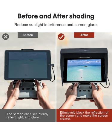 Tomat Tablet Sun Hood for DJI Drones & Tablets (10.1-11), Compatible with iPad Pro, Galaxy Tab, Mavic Air 2, Mini 2 Accessories - Buy Online on SooperMarket.com