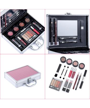 16-Part Makeup Gift Set for Women | Complete Durable Beauty Bundle with Cosmetic Box | Perfect Birthday Gift for Girls - Buy Online on SooperMarket.com