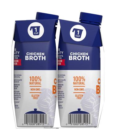 Swanson Chicken Broth 8 Ounce Quick Cups - 4 Count Pack - Buy Online on SooperMarket.com