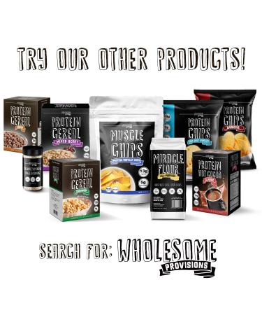High Protein Low Carb Cereal - 15g Protein, 6g Net Carbs - Cinnamon Flavor - Buy Online on SooperMarket.com