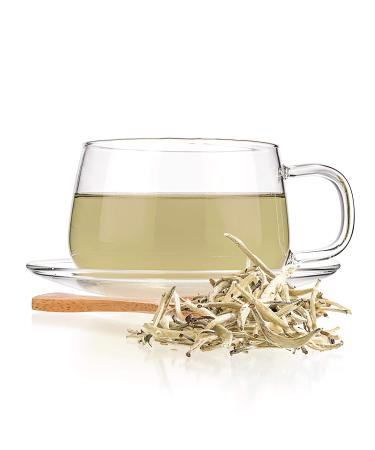 Tealyra Imperial Yunnan Silver Needle White Tea 200g - Organically Grown - Low Caffeine - 7oz Pack - Buy Online on SooperMarket.com