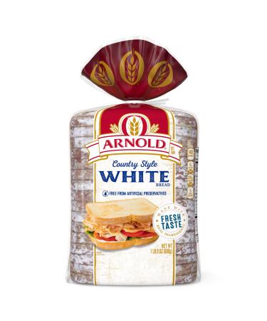 Arnold Country White Bread, Soft Texture & Homemade Taste, 24 oz