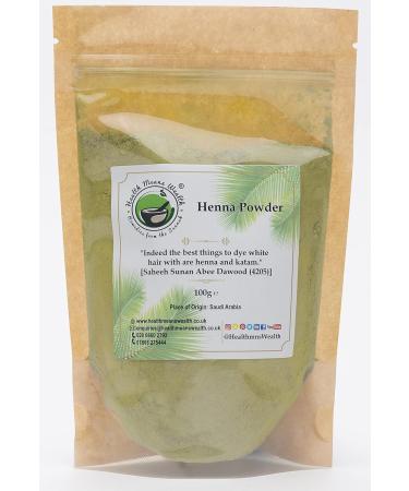 Henna Powder (100% Pure Henna Leaves) 100g - Buy Online on SooperMarket.com