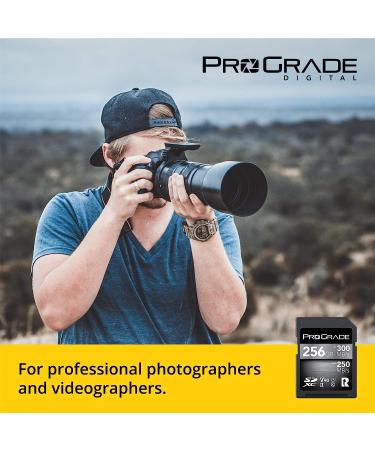 ProGrade Digital 256GB SDXC UHS-II V90 300R Memory Card - High Performance for Professional Use - Buy Online on SooperMarket.com