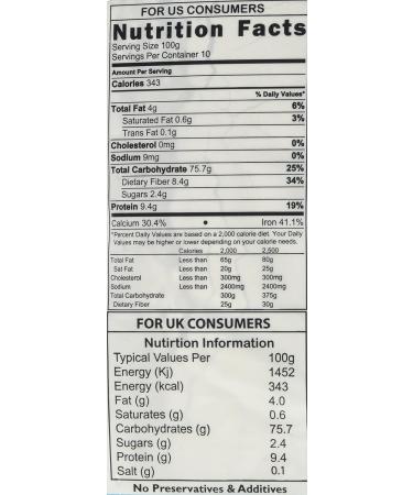 Jalpur Stone Ground Sorghum Flour (Juwar) 1kg - Buy Online on SooperMarket.com