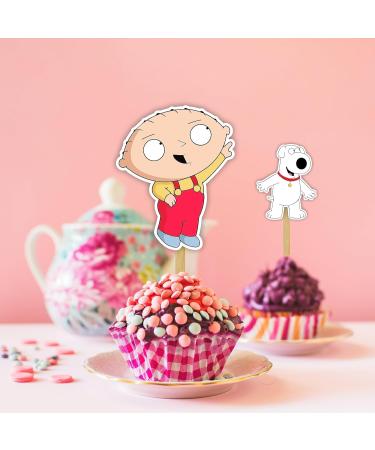 Seyal Stewe Griffin cupcake topper Seyal Stewe Griffin Cupcake Topper - Buy Online on SooperMarket.com