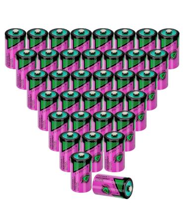 35 Pack TL-5902 Battery 1200mAh 3.6V for Tadiran TL-5902 Battery Replacement for ER14250 SL-350TL-5902/S TL-2150/S