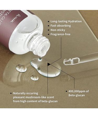 IUNIK Beta-Glucan Power Serum 400 000 ppm Intense Hydration for Dry, Mature, and Sensitive Skin Vegan Korean Skincare with Mushroom Yeast Extracts Cell Regenerating and Lifting Formula - Buy Online on SooperMarket.com