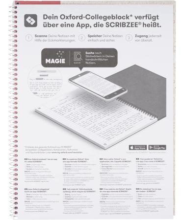 Buy Oxford Recycling College Block A4 Squared - 80 Sheets Pack of 10 | Eco-Friendly Notebooks for International Shipping - Buy Online on SooperMarket.com