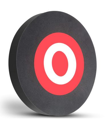 1 Piece Round EVA Foam Arrow Target Portable Archery Arrow Target Moving Hunting Practice Accessories for Outdoor (Black)