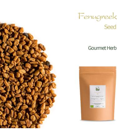 Organic Fenugreek Seeds - Culinary Grade - 100g (Pack of 1) | Real Trigonella Foenum-graecum - Buy Online on SooperMarket.com