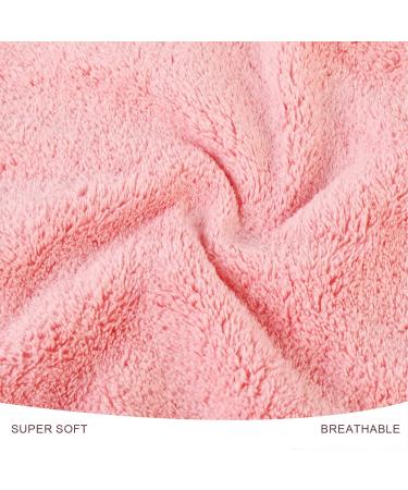 Phogary Microfiber Makeup Towels - 6 Pack Washable Facial Cleaning Cloths (20x20cm Pink) | Gentle Makeup Remover - Buy Online on SooperMarket.com