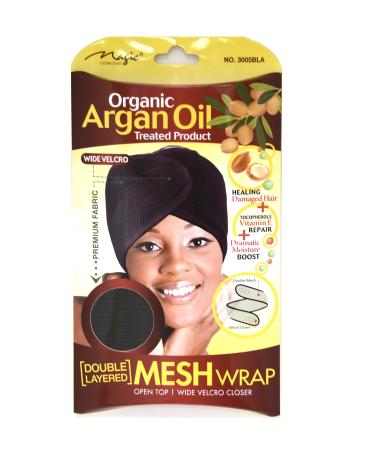 Organic Argan Oil Double Layered Mesh Wrap By Magic Collection