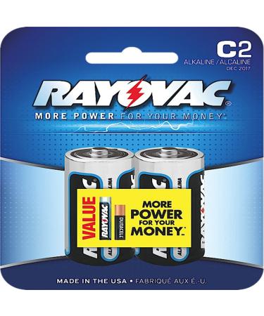 BATTERY ALKLNE C 2PK SVBE