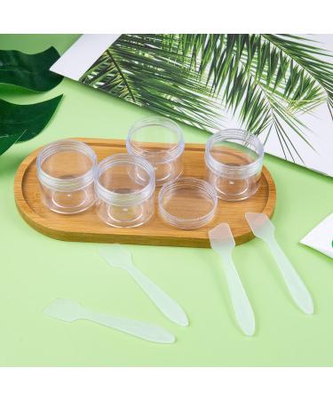 4pcs 20g/20ml Clear Travel Sample Pots for Toiletries - Cosmetic Containers for Women's Lotions, Creams, Makeup - Buy Online on SooperMarket.com