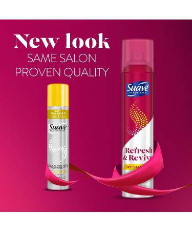 Suave Essentials Hair Care Bundle Refresh & Revive Dry Shampoo Scented + Max Hold Hairspray Non-Aerosol Unscented (2 Piece Set) Pink - Buy Online on SooperMarket.com