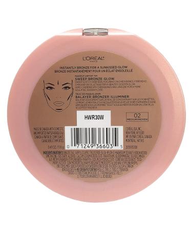 L'Oreal Paris True Match Lumi Bronze It Bronzer - Medium 0.41 fl oz - Buy Online on SooperMarket.com