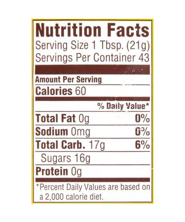 Aunt Sue's Raw & Unfiltered Wildflower Honey 32oz (2 LB) - Pure Strained Honey - Buy Online on SooperMarket.com