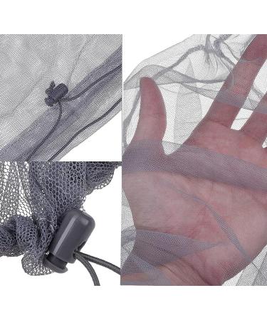 Mosquito Head Net 2pcs Face Mesh Cover Large Head Protecting Net for Outdoor Protect from Fly Screen Mosquito Gnat Bug - Buy Online on SooperMarket.com