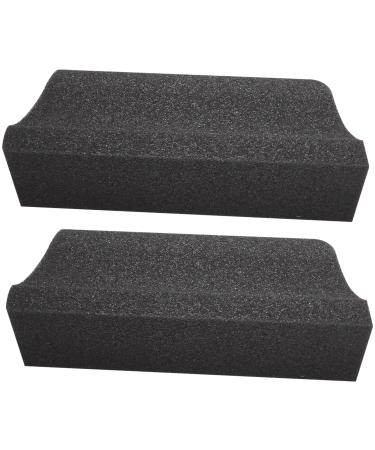 2PCs Bart hair cleaner for sinks bare tilt cleaning sink sponge beard trim cleaner gifts for men sink and worktop cleaning