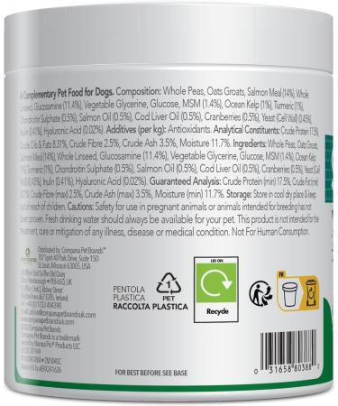 Vets Best Daily Soft Chews for Senior Dogs - 180 Count | Premium Health Supplements for Aging Pets - Buy Online on SooperMarket.com