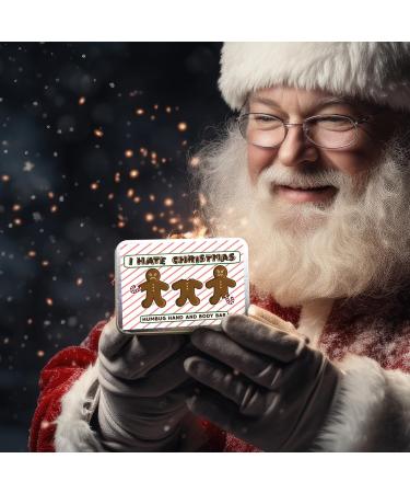 I Hate Christmas Bar Soap - Unique Gag Gift for Adults Coffee Infused Stocking Stuffer - Perfect December Birthday Present - Buy Online on SooperMarket.com