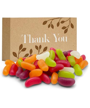 Thank You Kraft Gift Box With Jelly Beans Sweets Inside Thoughtful Teacher Thank You Fathers Day Mothers Day Thank You Present For Friends