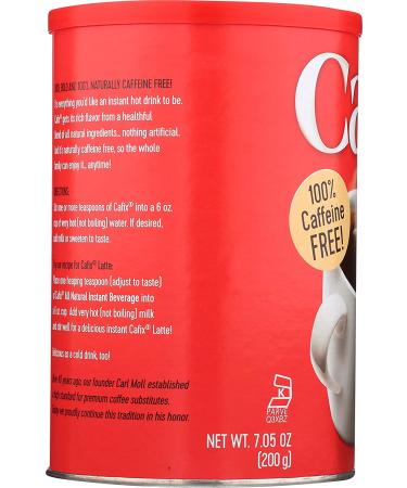Cafix Caffeine-Free Instant Coffee Substitute 7.05-oz. (Pack of 6) - All-Natural and Convenient - Buy Online on SooperMarket.com