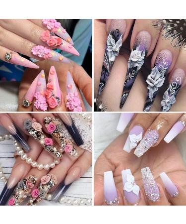 Kalolary Sculpture Carved Nail Gel Set - 12 Colors Gel Polish with Sculpture Pen, Cuticle Pusher, and Carving Brush - Buy Online on SooperMarket.com