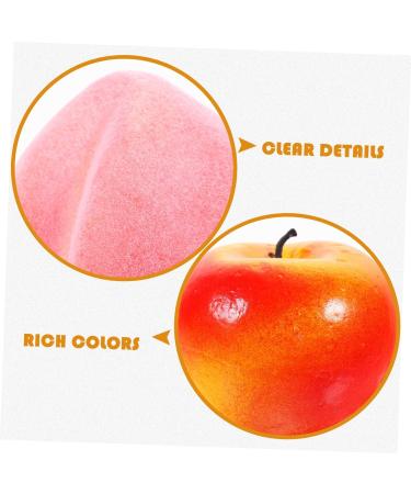 FRCOLOR 20 Pcs Christmas Fruit Candles Orange Decor Artificial Fruit Candles Fruit Figurines Fireplace Decor Lemon Shaped Candles Peach Shaped Candles Mantel Decor Statue Paraffin Indoor - Buy Online on SooperMarket.com