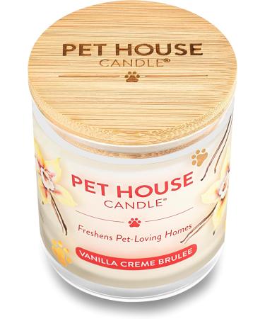 One for All Pet House Candle - Vanilla Cr me Brulee | 100% Herbal Wax Non-Toxic & Eco-Friendly Air Freshener - Buy Online on SooperMarket.com