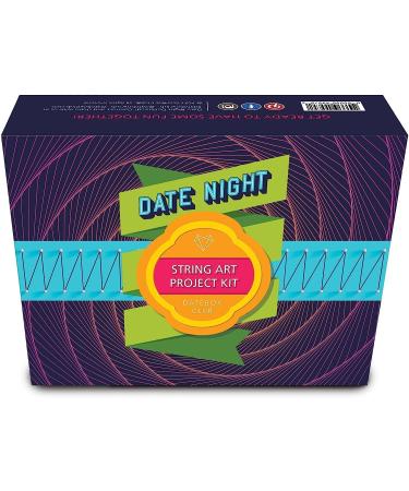 DateBox Club Date Night Box Mini  Couples Gifts  with String Art Activity Couple Games  2 Boards  2 Hammers  Nails  Thread & 6 Patterns  2 Player Games  Date Night Ideas  Mindfulness Activities - Buy Online on SooperMarket.com