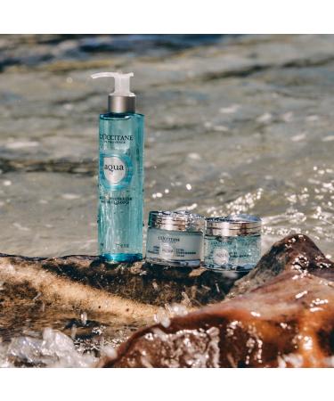 L'OCCITANE Aqua R otier Ultra Thirst-Quenching Gel 50ml | Vegan & 98% Readily Biodegradable | Enriched with Macro Hyaluronic Acid | Clean & Luxury Beauty Skincare for All Skin Types - Buy Online on SooperMarket.com