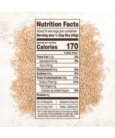 Roland Foods White Quinoa - Pre-Washed, 12 oz - Gourmet Specialty Grain - Buy Online on SooperMarket.com