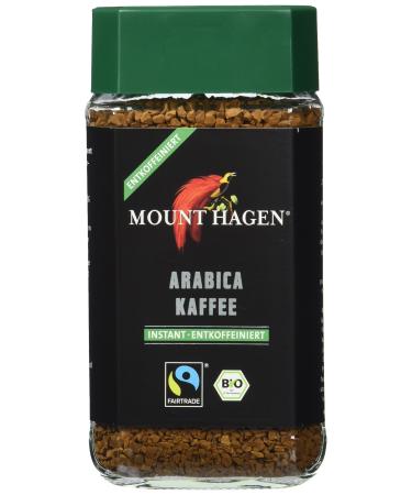 Mount Hagen instant coffee decaffeinated 100 g 100 g (1 pack)