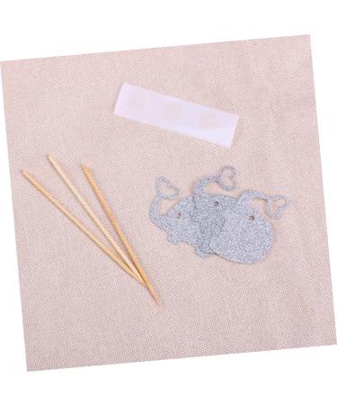 Warmhm 3pcs Cocktail Picks Elephant Cupcake Picks Topper Heart Glitter Picks Food Elephant Cupcake Toppers Gold Glitter Toppers Paper Cups Stick Fruit Topper Heart Wedding Earth Tones Rod - Buy Online on SooperMarket.com