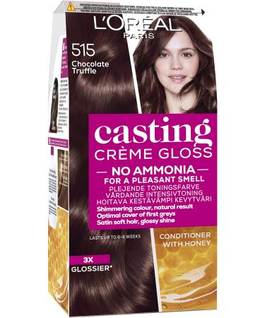 L'Oreal Paris Casting Creme Gloss Hair Colourant 515 Choc Truffle brown 1 piece (1 pack)