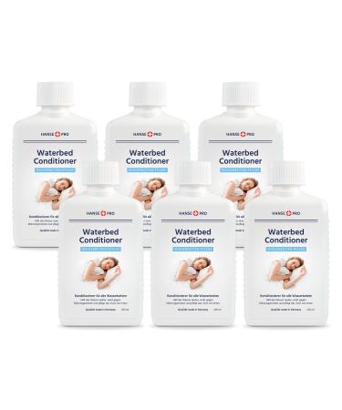 Hanseatic Pro Waterbed Conditioner 6 x 250 ml I waterbed i conditions i care i cleaning i protection i conditioner i suitable for all water beds