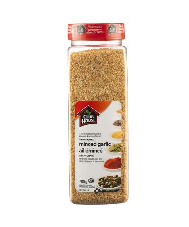 Club House Quality Natural Herbs and Spices Dehydrated Minced Garlic 700g 700 g (Pack of 1)
