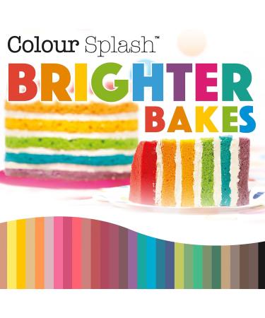 COLOUR SPLASH Coral Food Colouring Gel Tube - 25g Highly Concentrated Edible Ingredients for Vibrant Cakes - Buy Online on SooperMarket.com