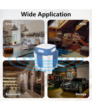 Endbug Ultrasound Pest Control - Upgraded Rodent Defense with PIR Sensor & Frequency Conversion for Home Attic Garage & Basement - Effective Blue Solution - Buy Online on SooperMarket.com