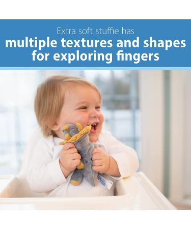 Dr. Brown's Baby Lovey Sloth Pacifier Holder & Teether Clip with HappyPaci - 100% Silicone, 0-12m - Buy Online on SooperMarket.com