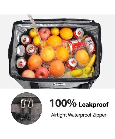 Maelstrom 75 Can Soft Cooler Bag - Collapsible & Leakproof - Large Portable Travel Cooler for Camping, Beach, Kayaking - Gray - Buy Online on SooperMarket.com