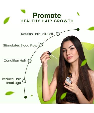 Premium Hair Growth Oil - DHT Blocker with Organic Rosemary Peppermint Pumpkin Seed & Apricot Oils | Natural Minoxidil Alternative | Made in USA - Buy Online on SooperMarket.com